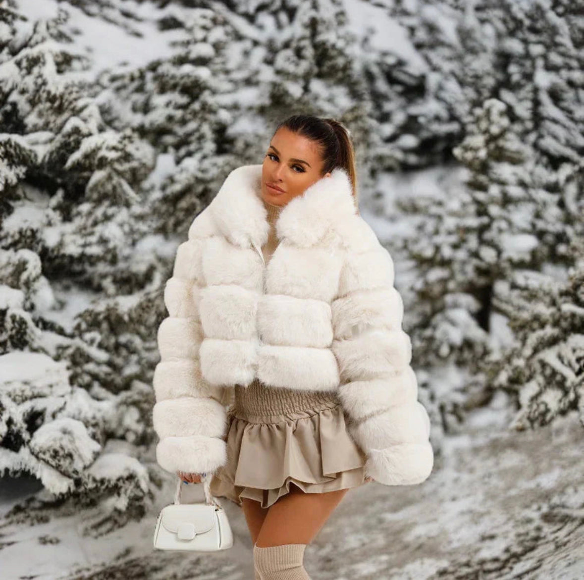 Faux Fur Jacket