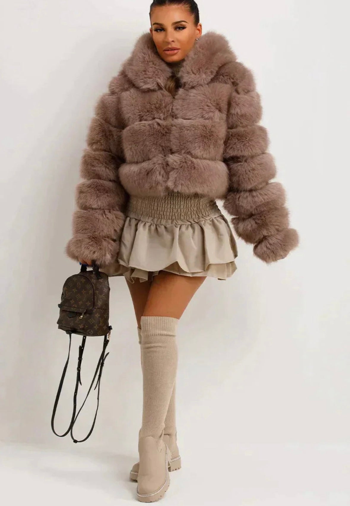 Faux Fur Jacket