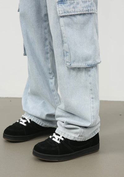 Baggy Jeans Front Pocket