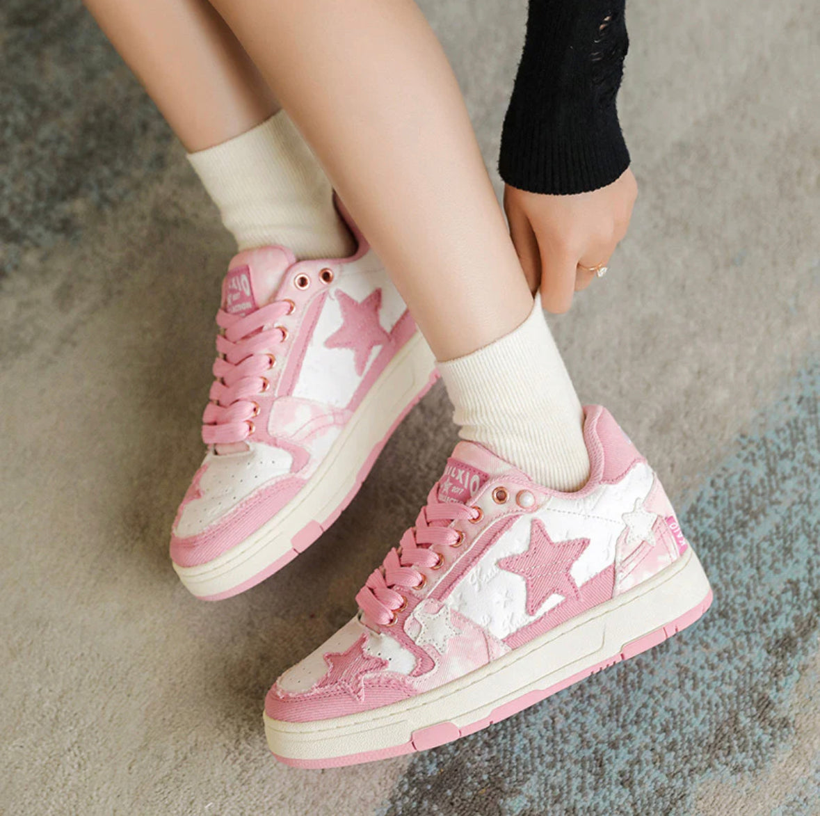 STR Denim Rosa Sneaker