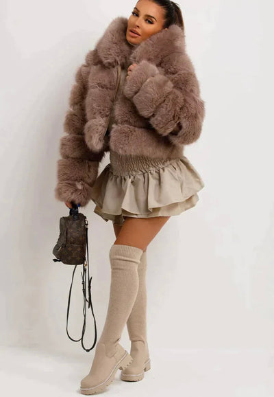 Faux Fur Jacket