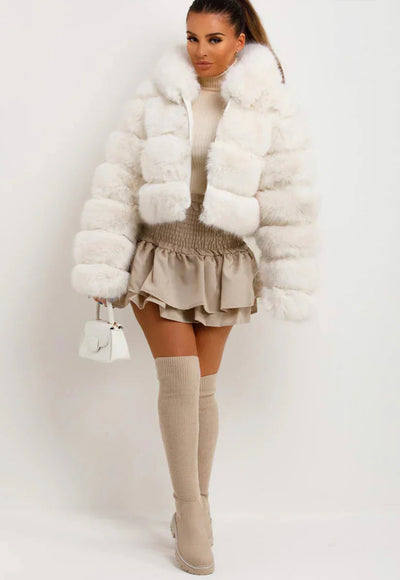 Faux Fur Jacket