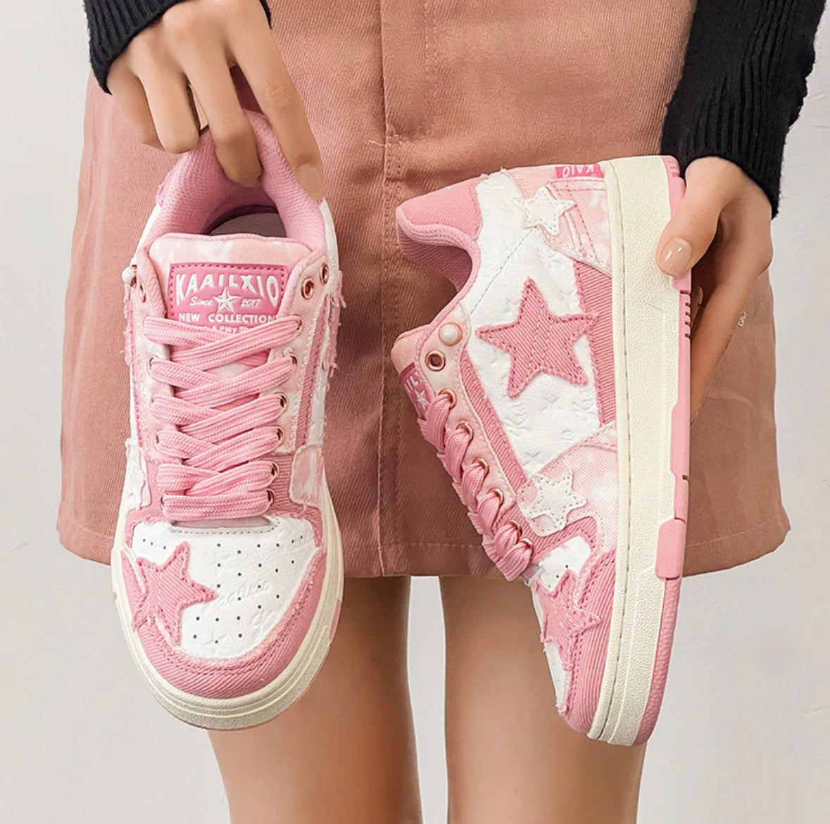 STR Denim Rosa Sneaker