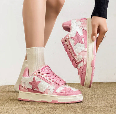 STR Denim Rosa Sneaker