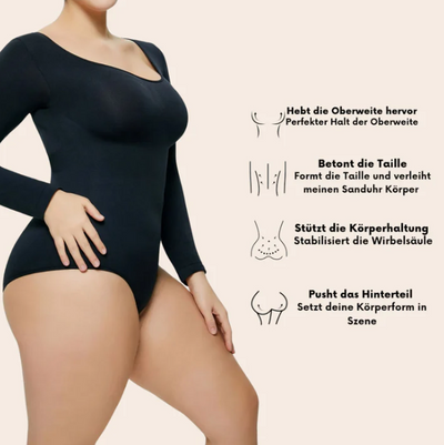 Lumnee - Longsleeve Bodysuit Sculpting Shapewear