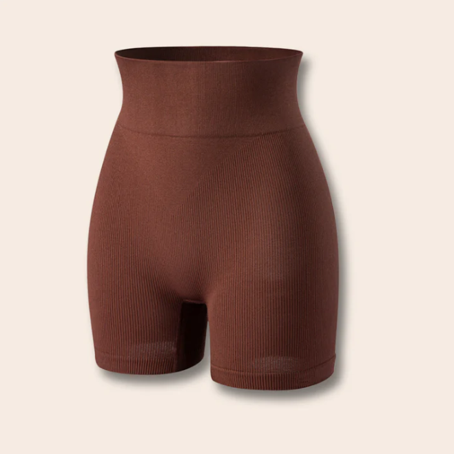 Lumnee - Sculpting High-Waist Shorts